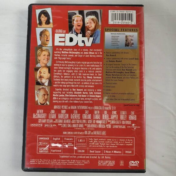 EDtv DVD (Matthew McConaughey, Comedy, Collector’s Edition) - Picture 3 of 3